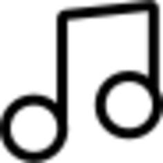 Music note symbol