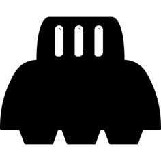 Spacecraft silhouette