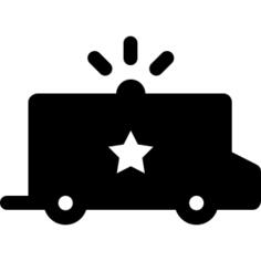 警车