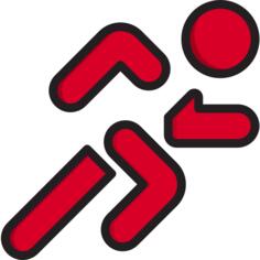 跑