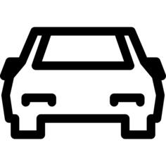 Car front view