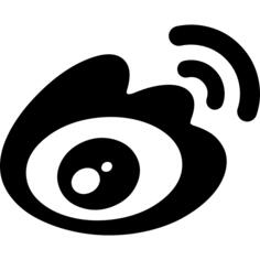 Eye opened shape with signal connection lines