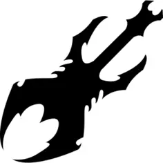 Insect shaped guitar