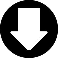 Down arrow in a circle