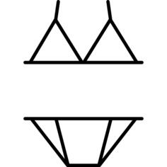 Bikini outline