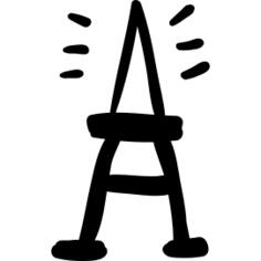 Handmade tower symbol