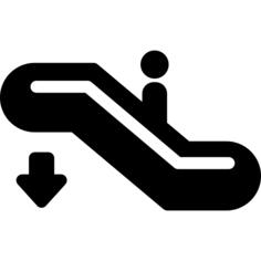 Airport Down Stairs