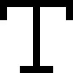 字形用书签打开