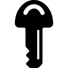 Key vertical shape