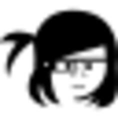 Girl face with google glasses