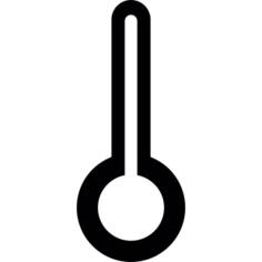 Blank thermometer