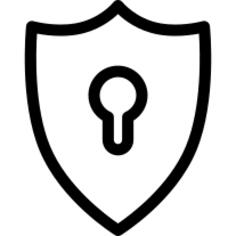 Shield with Keyhole