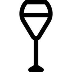 Glass of sauternes