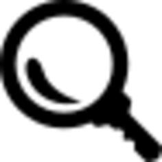 Magnifying glass or search keys