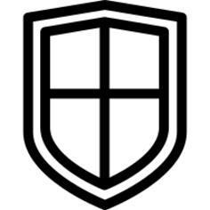 Big Shield with Cross