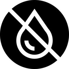 No water
