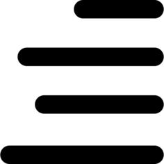Text alignment to right