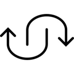 Two Curve Arrows