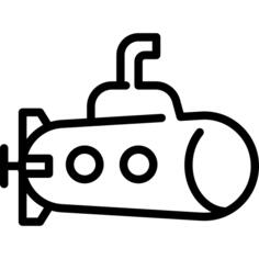 Submarine Facing Right