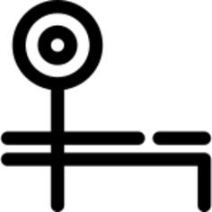 Gymnast stretching tool side view