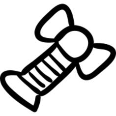 尾巴玩具有丝带弓概述的