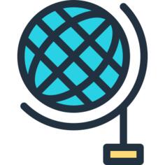Earth globe