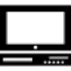 Computer with modern screen