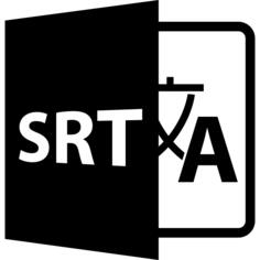 SRT文件格式变体