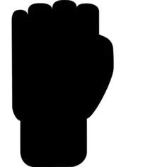 Fist silhouette