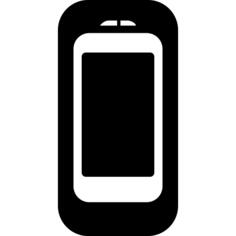 带保护盖的手机