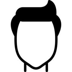 男人的头发