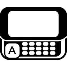 Phone with keyboard