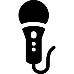 Microphone with cable