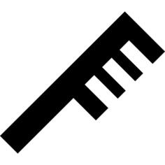 Angular comb