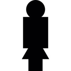 站起来的女人