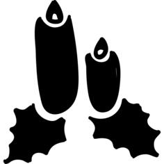 Christmas candles