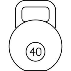 Circular weights with handle