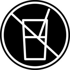 Drinks banned museum signal