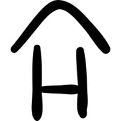 Hotel hand drawn sign