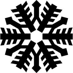 雪花的形状