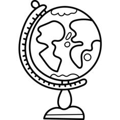 Earth globe
