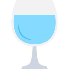 Glass of water