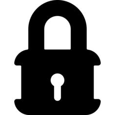 挂锁界面符号为安全