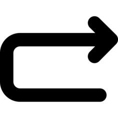 Right angle arrow