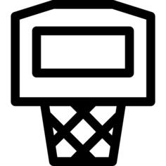 Basketball backboard