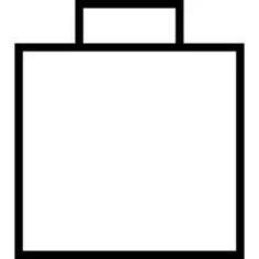 Polygonal shop bag