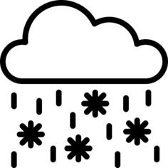 Snowing
