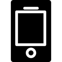 Cellphone in black design