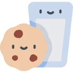 Cookie and milk