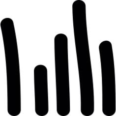 Volume levels or bars graph